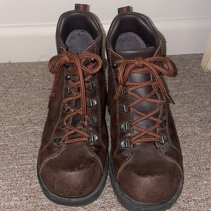 MIA Vintage Y2K 90s Platform Chunky Heel Lace Up Boots Sz 7